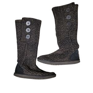 UGG Classic Cardy Knit Tall Boots